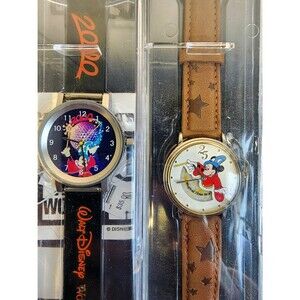 Disney Collectible Watches– Epcot 2000 & Sorcerer 25th Anniversary Mickey Bundle